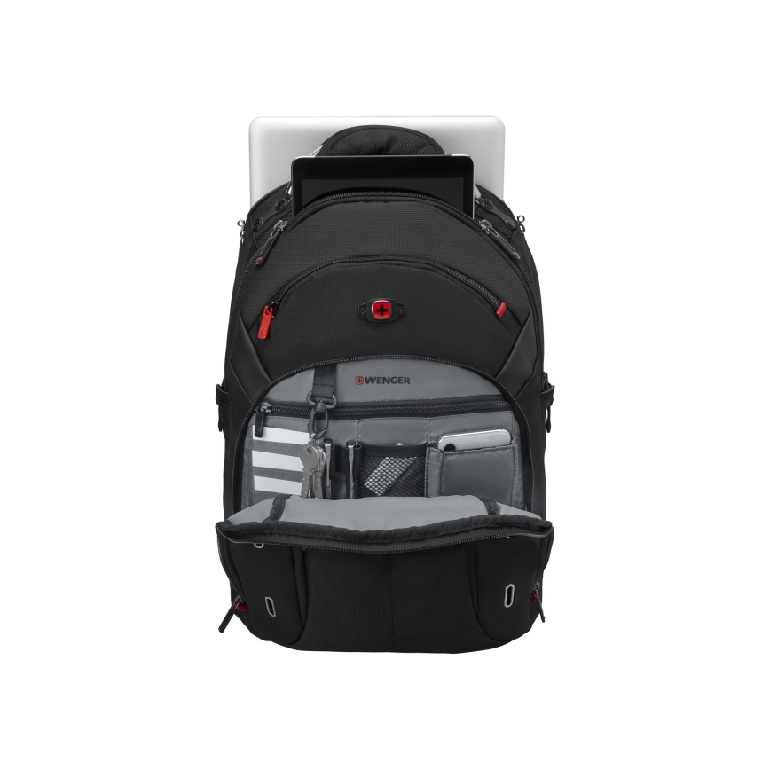 Wenger - Plecak na laptop 20 l 15" z kieszenią na tablet 10" Gigabyte czarny