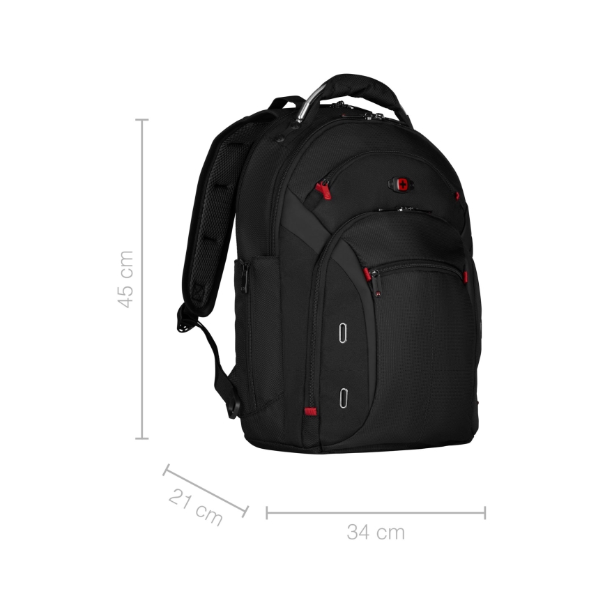 Wenger - Plecak na laptop 20 l 15" z kieszenią na tablet 10" Gigabyte czarny
