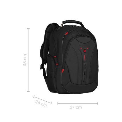 Wenger - Plecak na laptop 25 l 16" z kieszenią na tablet 10" Pegasus Deluxe czarny