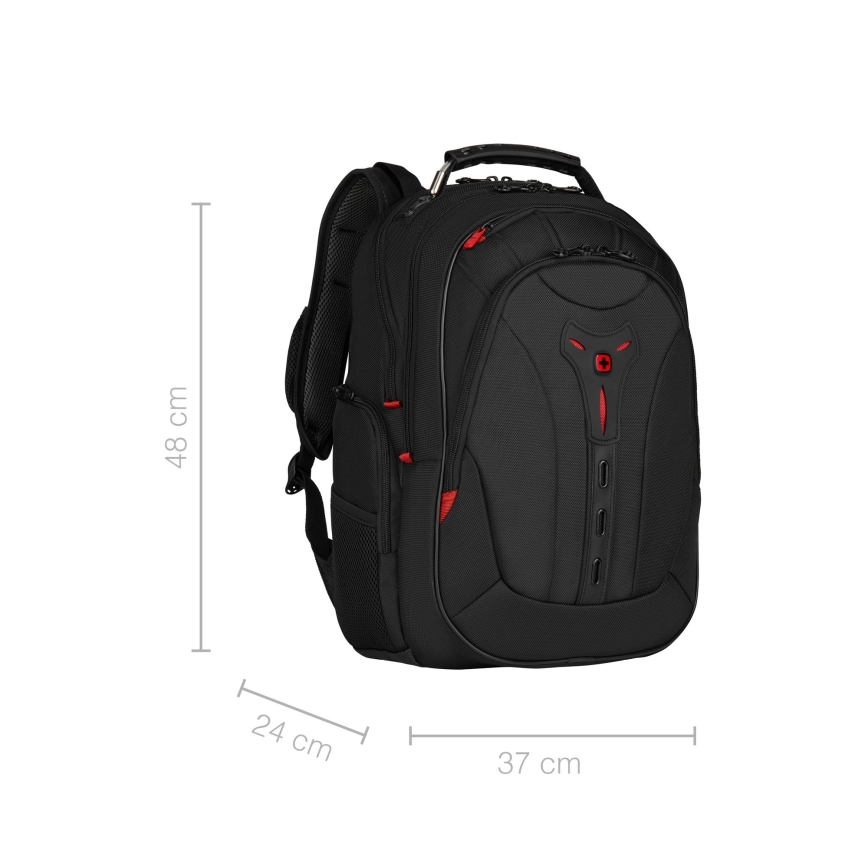 Wenger - Plecak na laptop 25 l 16" z kieszenią na tablet 10" Pegasus Deluxe czarny