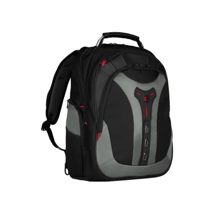 Wenger - Plecak na laptop 25 l 17" z kieszenią na tablet 12" Pegasus czarny/szary