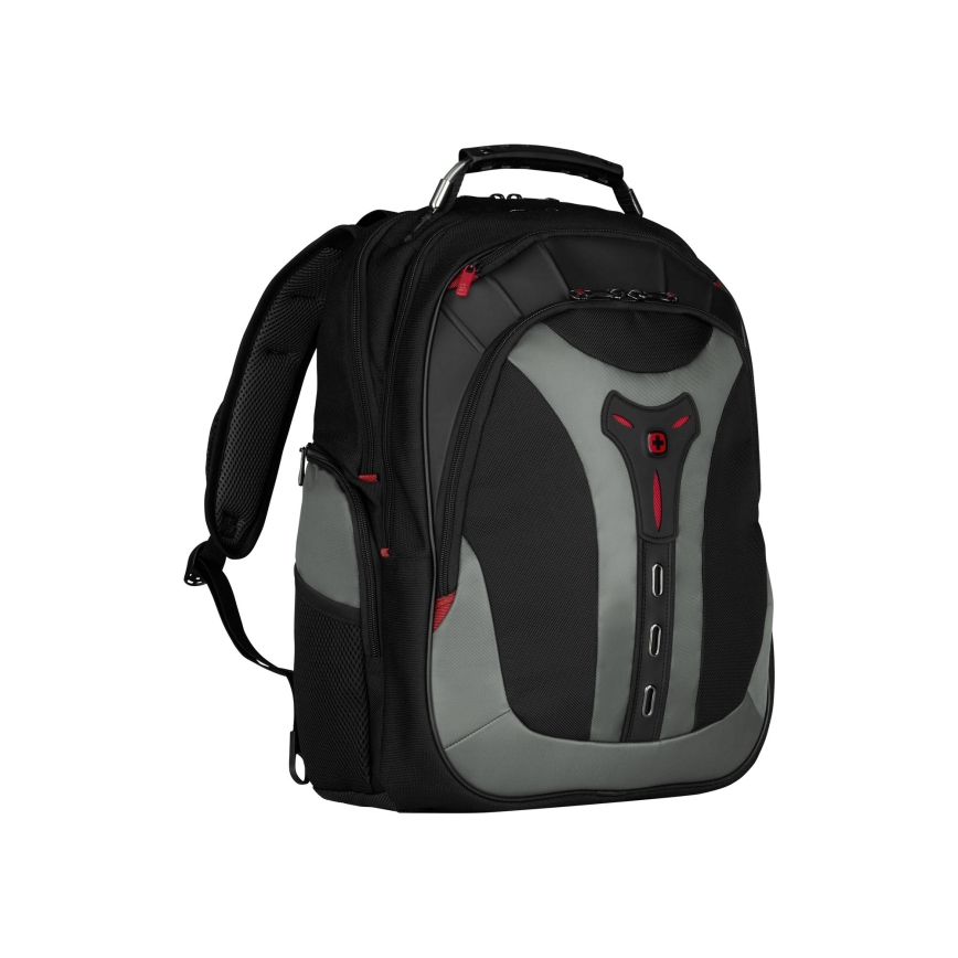 Wenger - Plecak na laptop 25 l 17" z kieszenią na tablet 12" Pegasus czarny/szary