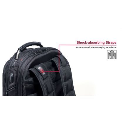 Wenger - Plecak na laptop 26 l 17" z kieszenią na tablet 10" Ibex Ballistic Deluxe