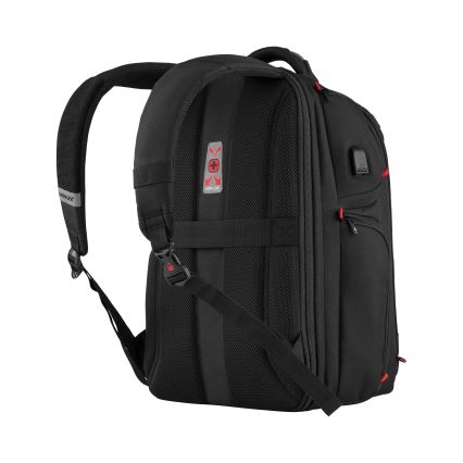 Wenger - Plecak na laptop 29 l 17,3'' z kieszenią na tablet 12" Player One czarny