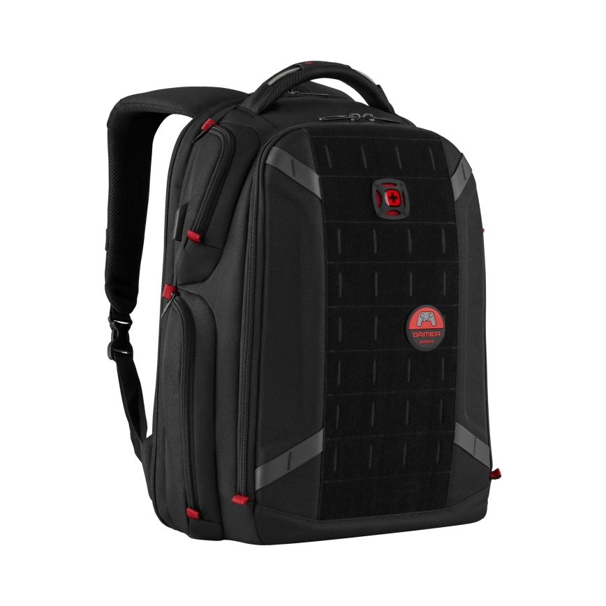Wenger - Plecak na laptop 29 l 17,3'' z kieszenią na tablet 12" Player One czarny