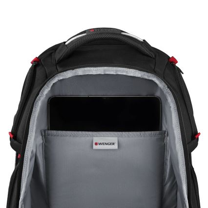 Wenger - Plecak na laptop 29 l 17,3'' z kieszenią na tablet 12" Player One czarny