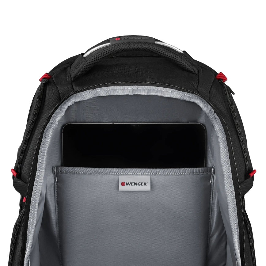 Wenger - Plecak na laptop 29 l 17,3'' z kieszenią na tablet 12" Player One czarny