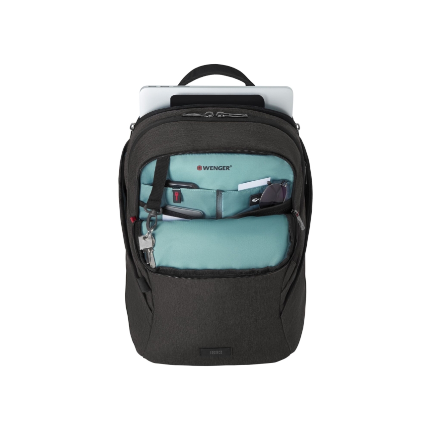 Wenger - Plecak na notebook 21 l 16" z kieszenią na tablet 10" MX Light czarny