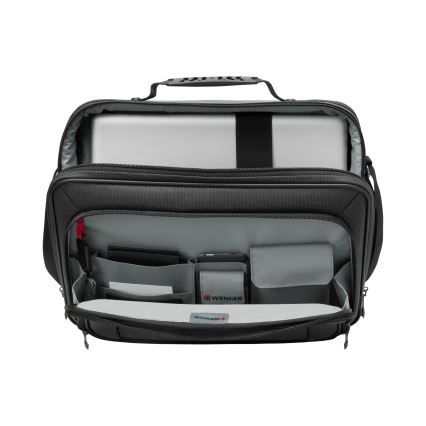 Wenger - Torba na laptopa 10 l 15,6" z kieszenią na tablet 10" Insight czarna