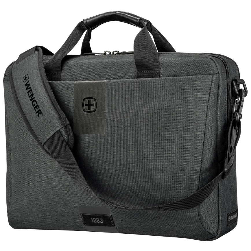 Wenger - Torba na laptopa 15 l 16" z kieszenią na tablet 10" MX ECO Brief szary
