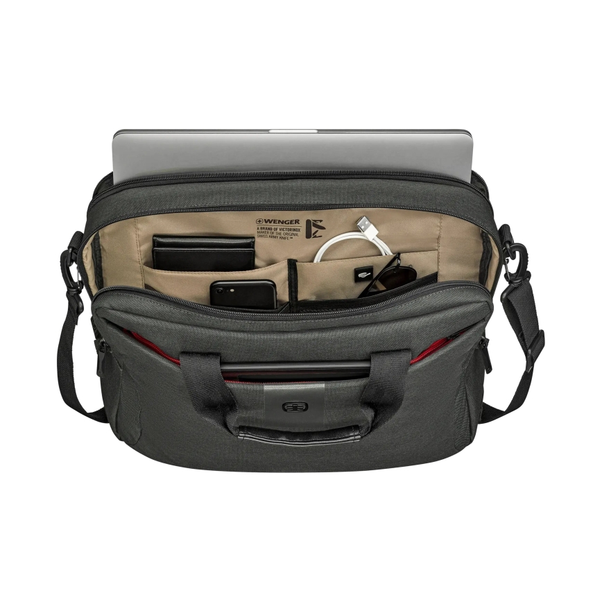 Wenger - Torba na laptopa 15 l 16" z kieszenią na tablet 10" MX ECO Brief szary