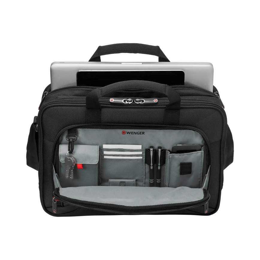 Wenger - Torba na laptopa 15 l 16" z kieszenią na tablet 10" Prospectus czarny