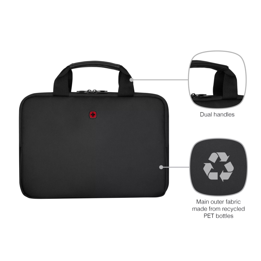Wenger - Torba na laptopa 6 l 14" Guyde czarna