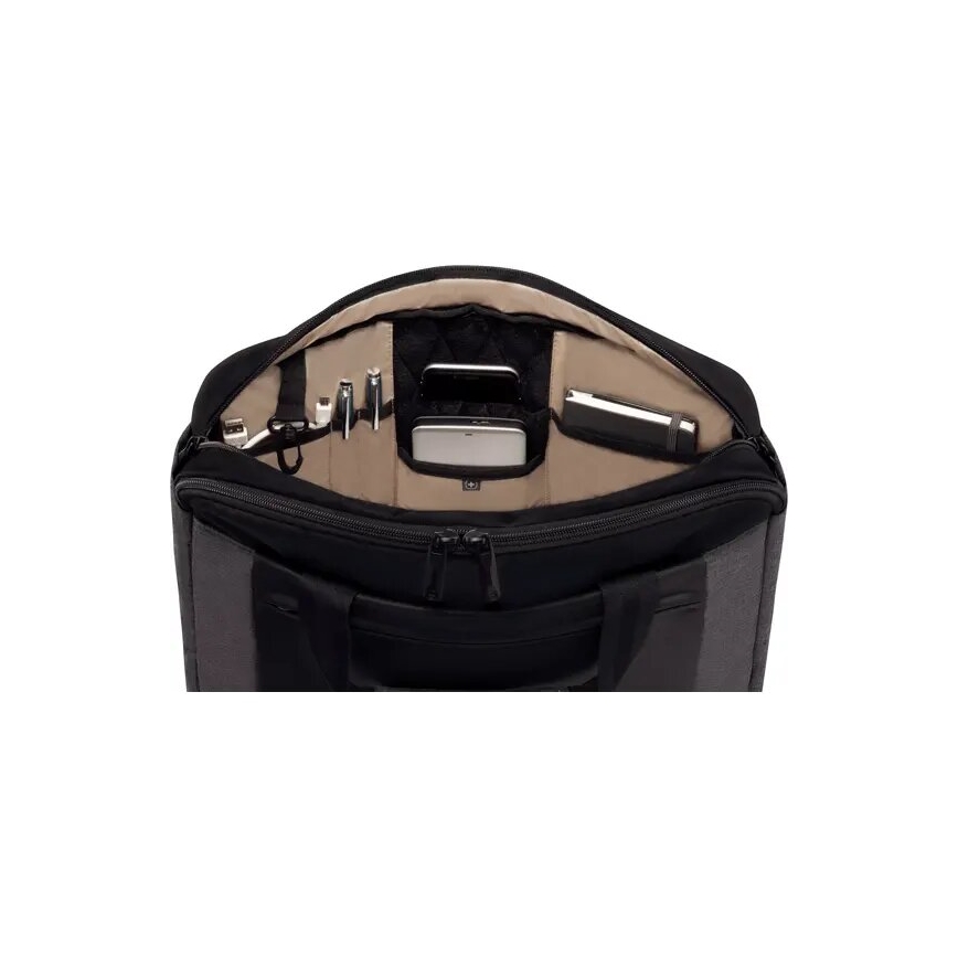 Wenger- Torba na laptopa 9 l 16" z kieszenią na tablet 10" Underground czarna/szara