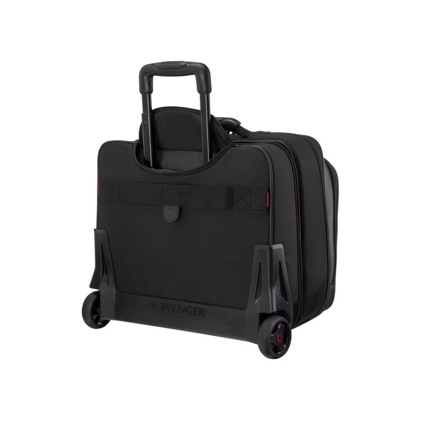 Wenger - Walizka podróżna na kółkach 23 l 17" + torba na laptopa 15,4" Potomac czarne