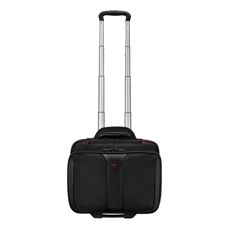 Wenger - Walizka podróżna na kółkach 25 l 17" + torba na laptopa 15,6" Patriot czarne