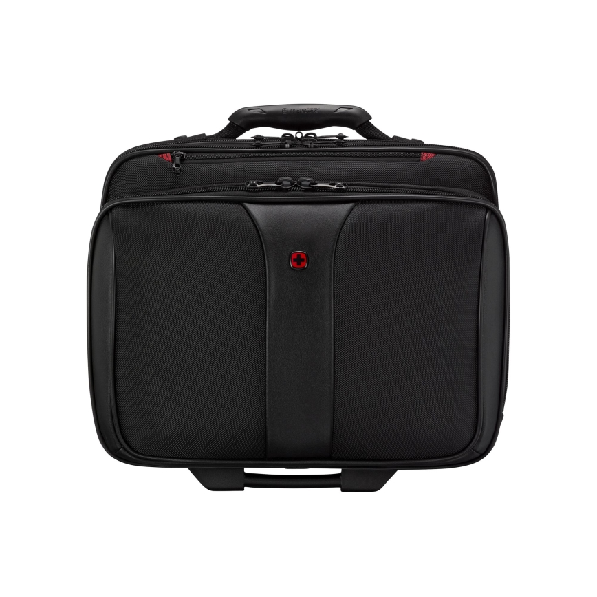 Wenger - Walizka podróżna na kółkach 25 l 17" + torba na laptopa 15,6" Patriot czarne