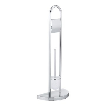 WENKO 16608100 - Szczotka WC COSENZA 33x84 cm chrom połysk/satyna