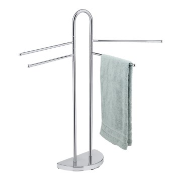 WENKO 16610100 - Stojak na ręczniki COSENZA 33x93,5 cm, chrom błyszczący