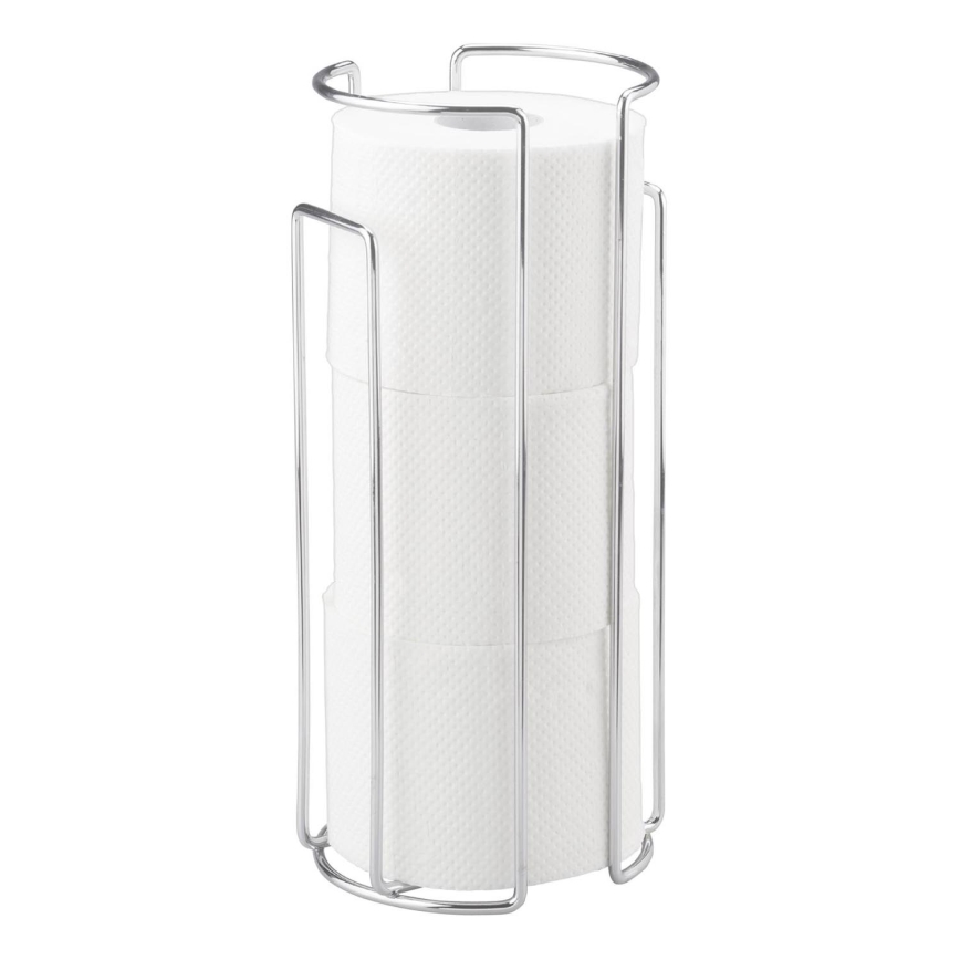 WENKO 16825100 - Uchwyt na papier toaletowy MILANO 13,5x32 cm błyszczący chrom