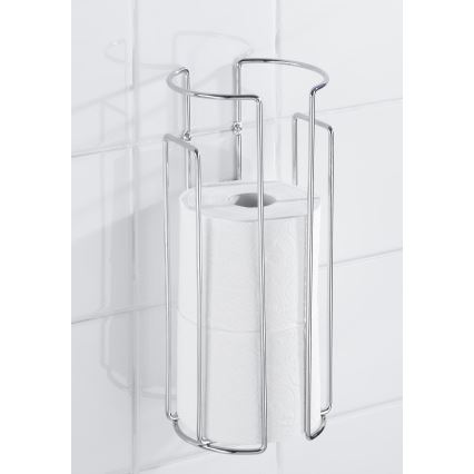 WENKO 16825100 - Uchwyt na papier toaletowy MILANO 13,5x32 cm błyszczący chrom