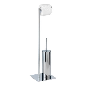 WENKO 18562100 - Szczotka do WC RECCO 20x71,5 cm błyszczący chrom