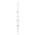 WENKO 18596100 - Narożny element PREA 28x200 cm stal nierdzewna/chrom błyszczący