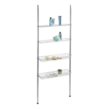 WENKO 18597100-Regał 71x285 cm chrom błyszczący