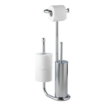 WENKO 18730100 - Szczotka do WC UNIVERSALO 20x62,5 cm chrom błyszczący