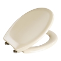 WENKO 18760100-deska sedesowa OTTANA 37,5x44,5 cm beżowa/srebrna