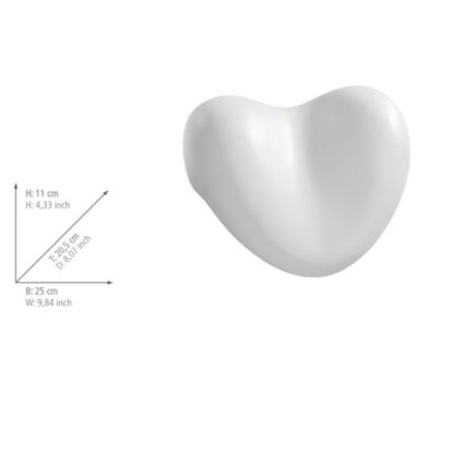 WENKO 18936100-Poduszka TROPIC 25x20,5 cm biała