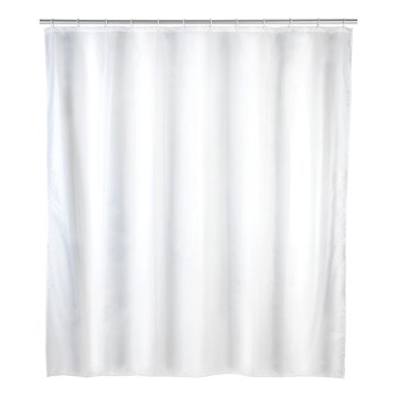 WENKO 19104100 - Zasłona prysznicowa 180x200 cm biała