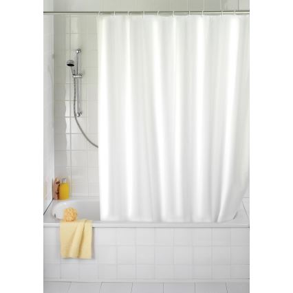 WENKO 19104100 - Zasłona prysznicowa 180x200 cm biała