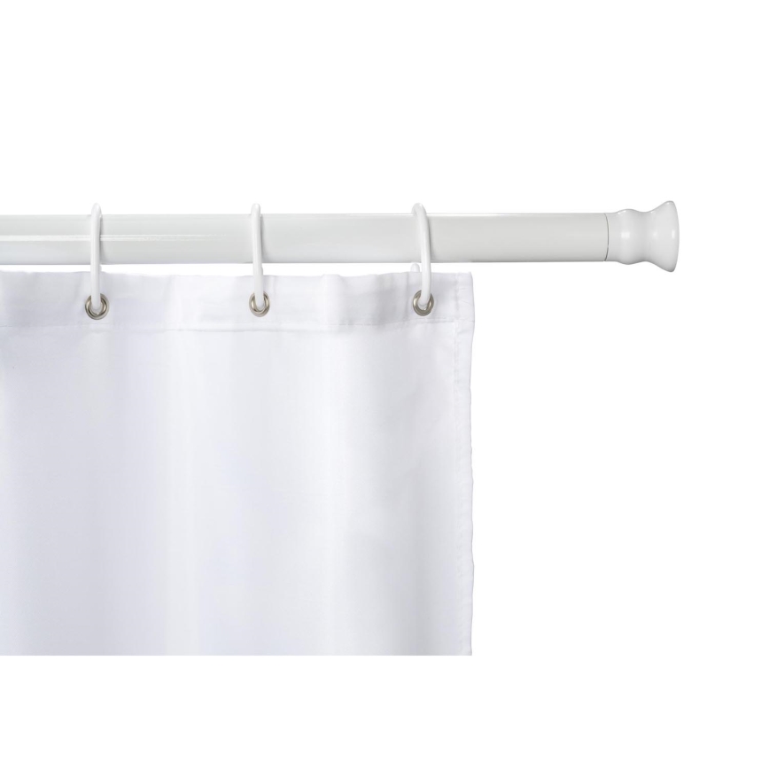 WENKO 19206100 - Drążek prysznicowy FLEX 110 cm biały