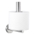 WENKO 19613100 - Uchwyt na papier toaletowy BOSIO MATT 8x18 cm stal nierdzewna/srebrny