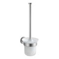 WENKO 19614100 - Szczotka WC BOSIO MATT 10x14 cm stal nierdzewna/srebrna/satynowa