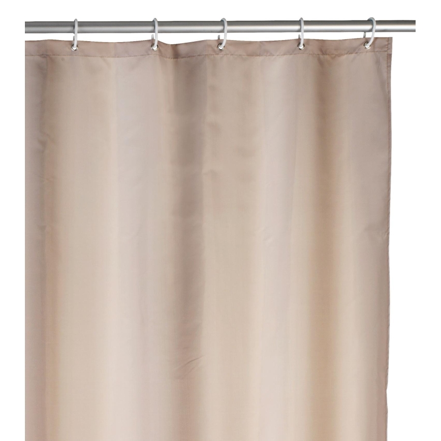 WENKO 20045100 - Zasłona prysznicowa 180x200 cm beżowa