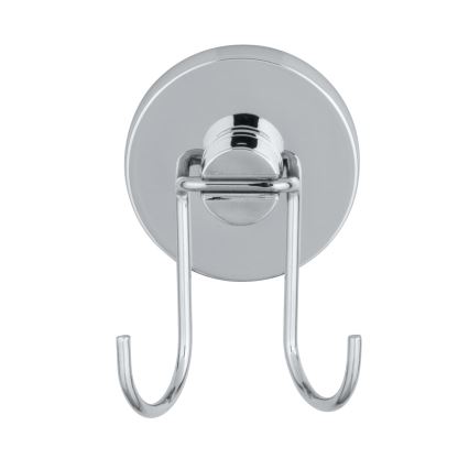 WENKO 20877100-Ściągaczka VACUUM-LOC RUND STAL 24,5x25 cm stal nierdzewna/połysk. chrom/srebrny