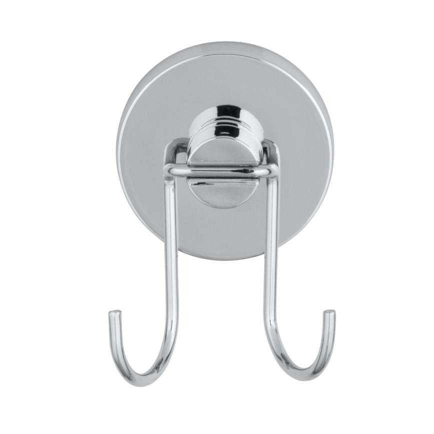 WENKO 20877100-Ściągaczka VACUUM-LOC RUND STAL 24,5x25 cm stal nierdzewna/połysk. chrom/srebrny