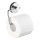 WENKO 20899100 - Uchwyt na papier toaletowy VACUUM-LOC MILAZZO 13 x 10,5 cm, chrom błyszczący