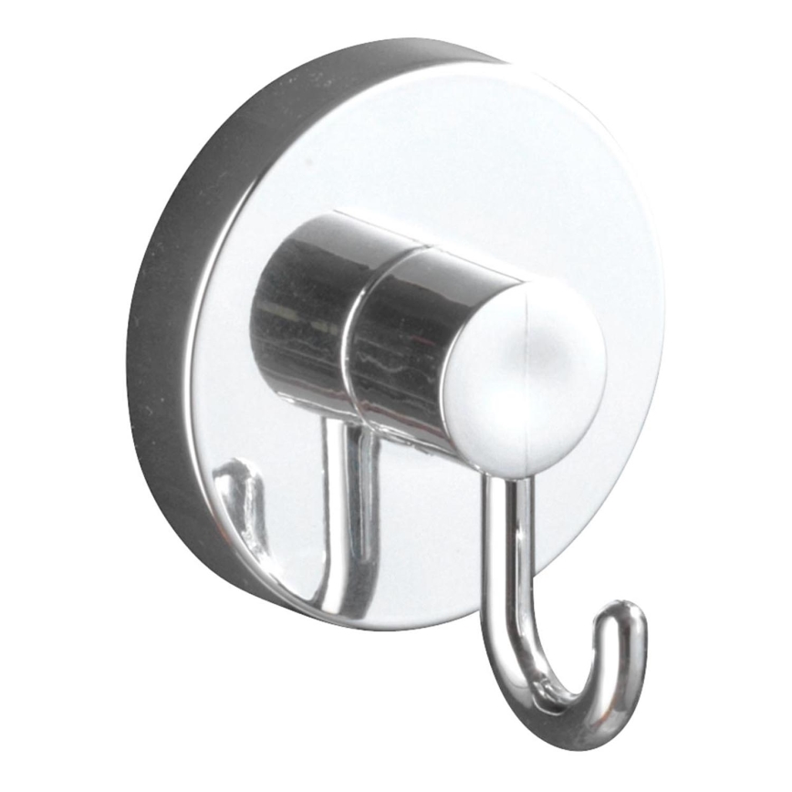 WENKO 20900100-Haczyk VACUUM-LOC okrągły stalowy 6x6,7 cm chrom błyszczący