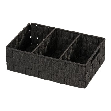 WENKO 20978100 - Organizer ADRIA 32x21 cm czarny