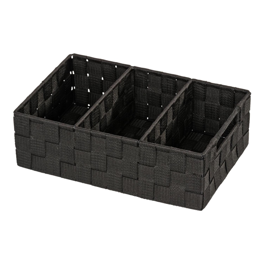 WENKO 20978100 - Organizer ADRIA 32x21 cm czarny