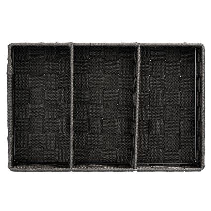 WENKO 20978100 - Organizer ADRIA 32x21 cm czarny