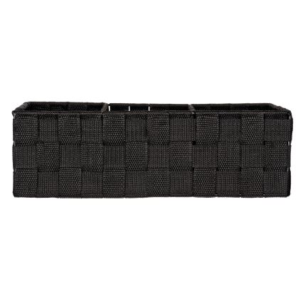 WENKO 20978100 - Organizer ADRIA 32x21 cm czarny