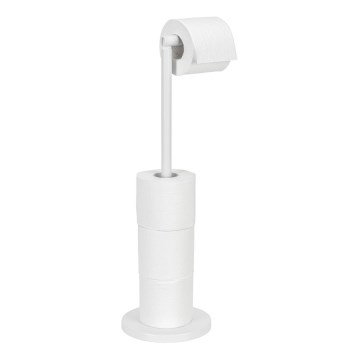 WENKO 21424100 - Uchwyt na papier toaletowy 21x55 cm biały