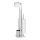 WENKO 21564100 - Szczotka do WC RIVALTA 18x70 cm stal nierdzewna/srebrny/biały/czarny