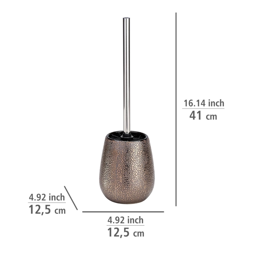 WENKO 21644100 - Szczotka do WC MARRAKESH 12,5x41 cm brązowa