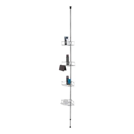 WENKO 21803100-Półka narożna DOLCEDO 31x275 cm stal nierdzewna/połysk, chrom