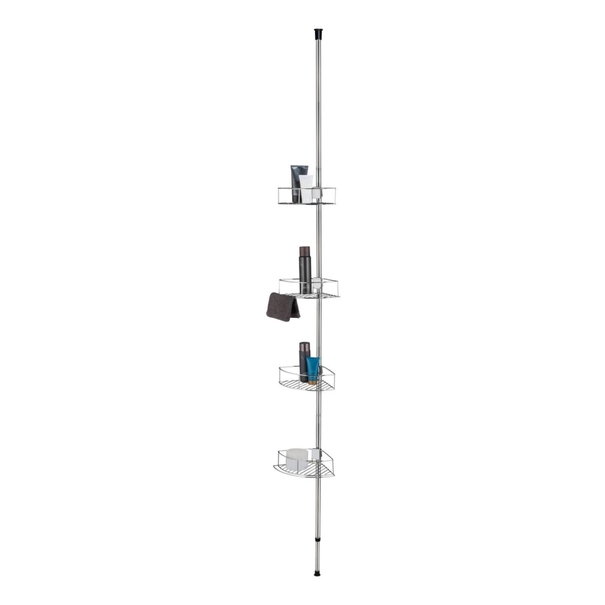 WENKO 21803100-Półka narożna DOLCEDO 31x275 cm stal nierdzewna/połysk, chrom